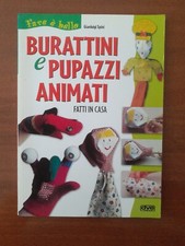 {X30} BURATTINI E PUPAZZI ANIMATI FATTI IN CASA - SPINI - DE VECCHI JUNIOR 2000