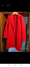 Cappotto rosso donna usato di