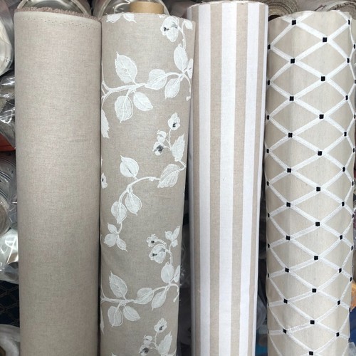 Tenda lino look misto naturale - lino,