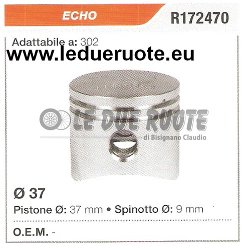 R172470 pistone completo echo - r172470,