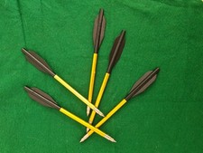 2 pz.Frecce Sciolte per Pistolabalestra In Alluminio Punta In Acciaio 