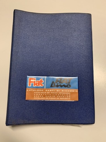Fiat dino catalogo parti - fiat,