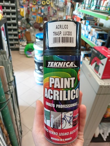 Smalto spray trasparente - smalto,