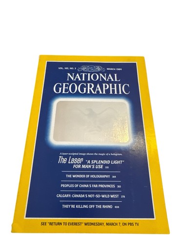 National geographic march 1984 - geographic,