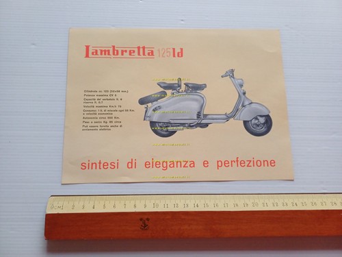 Innocenti lambretta 125 - 125, ld