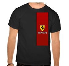 T-shirt nera con logo auto