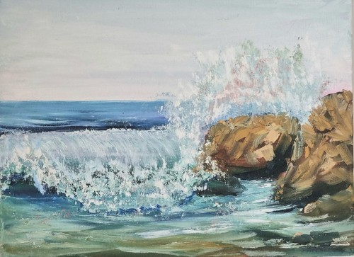 Arte olio originale dipinto - arte, ad