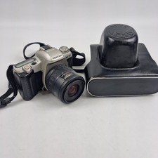 Pentax MZ-50 fotocamera reflex pellicola 35 mm + obiettivo Pentax 28-80 mm - non testata con custodia