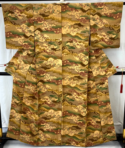 Kimono giapponese vintage seta - giapponese,