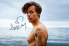 A3 A4 Photo Signed By Harry