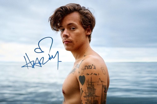 Photo signed by harry - a3, a4