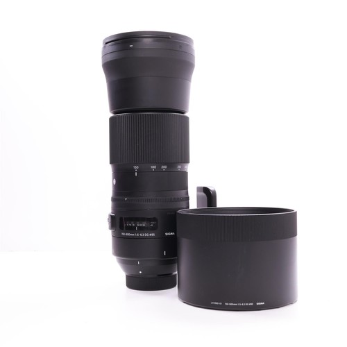 Sigma 150 600 - mm, os