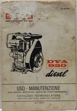 libretto uso manutenzione