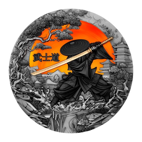 Bushido moneta argento 5 - bushido,