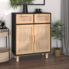 Credenza Nera 60x30x75 cm