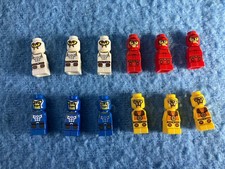 Set 12 MINIFIGURES Bianco