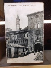 CARTOLINA  SAVIGNANO SUL PANARO  VIAGGIATA 1919