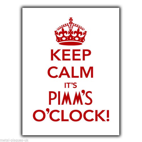 Keep calm pimm o - it's, o'clock