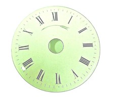 vecchio piccolo quadrante a