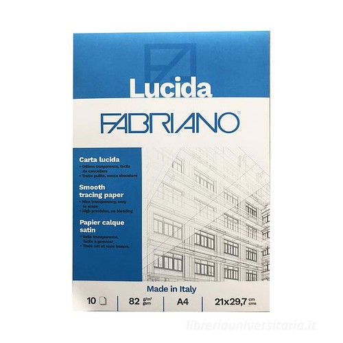 Blocco fogli carta da - 10,