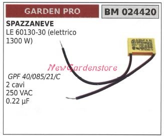 Condensatore garden pro - condensatore,