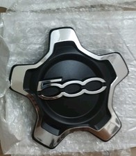 1 COPPETTA COPRIMOZZO 500X Formato BORCHIA Cerchio in Lega Cromato Con Gancio In