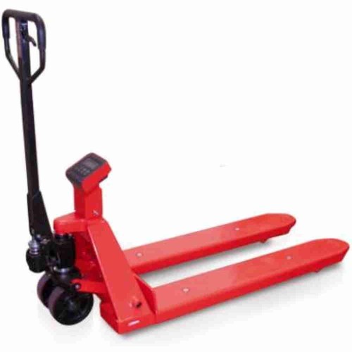 Transpallet pesatore con
