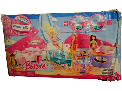 Barbie party cruise - barbie, ship