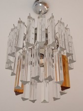 Lampadario venini 1970s - lampadario,