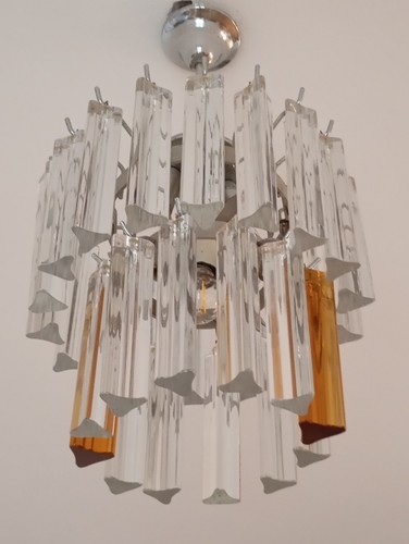 Lampadario venini 1970s vetro - 1970s,