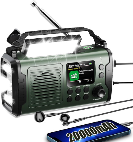 20000mah dab radio - dab/dab+/fm,