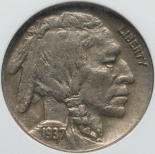 Buffalo Nickel 1937-D