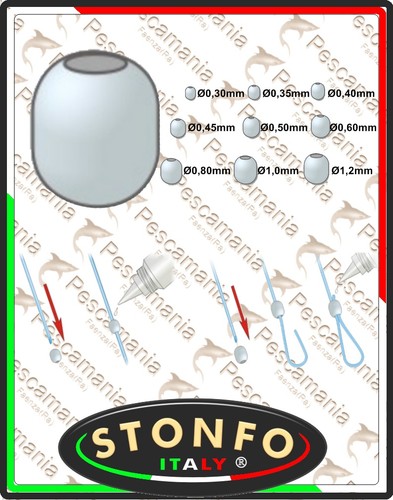 Perline stonfo plastica con - perline,