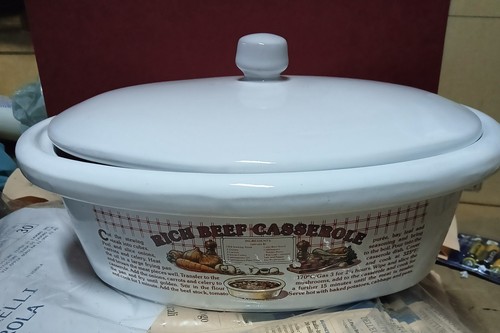 Casseruola ovale ceramica - casseruola, in