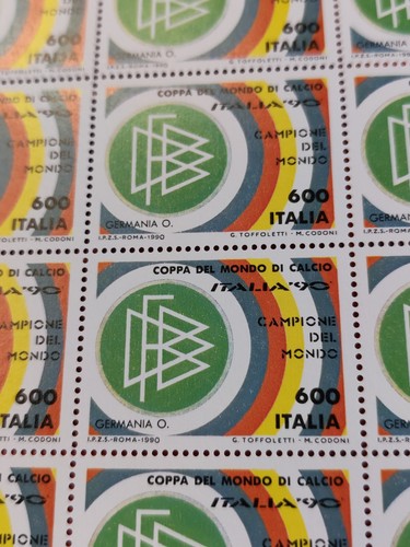 Foglio francobolli italia - francobolli,