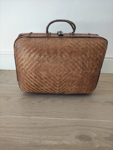 Borsa valigia vimini e - valigia,