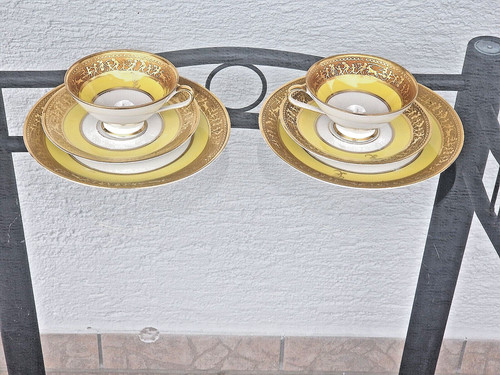 Antico caffè porcellana set - , 2