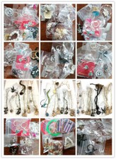 10 necklaces, earrings, ring, brooch joblot costume jewellery, new, choices