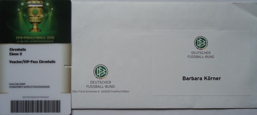 Voucher vip pass finale dfb - finale,