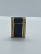 Accendino S.T. Dupont, Lacca Nera Cinese e Oro Cm. 4,8 Made Francè Raro