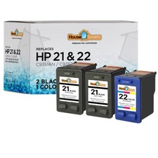 3PK Compatibile con HP 21 Nero HP 22 Colore F2240 F2288 F4135 F4150 F4180 3920 