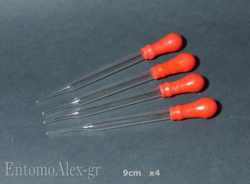 Pipette pasteur 9cm - pipette, 4x