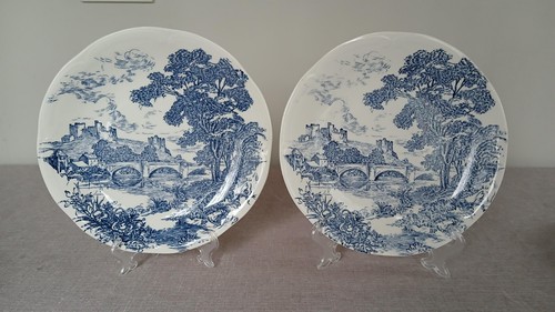 Coppia piatti ceramica - piatti, in