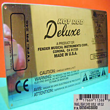 FENDER HOT ROD DELUXE PANNELLO