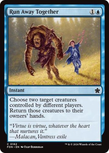Run away together foil - lp, c
