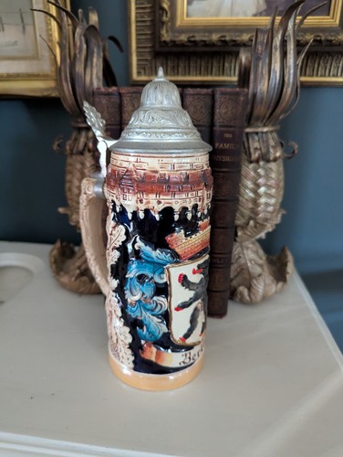 West german beer stein - west,