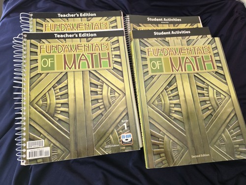 Bju fundamentals math - math, set