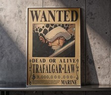 Poster one piece - poster, wanted