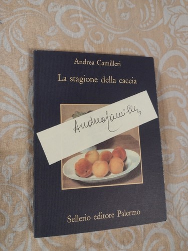 Autografo andrea camilleri - autografo,