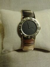 Bulgari Tubogas orologio-bracciale donna in oro giallo 18kt - peso g 93,78 -